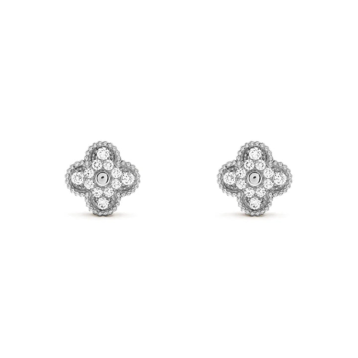 CLOVER | Silver Earrings Prestige