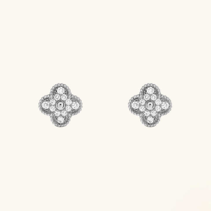 CLOVER | Silver Earrings Prestige